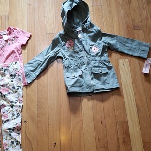 Three piece shirt pants and jacket